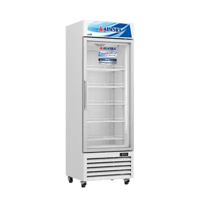 Tủ Đông Đứng Alaska 385 Lít IF-350G - Kính Trưng Bày, Sấy Điện Trở