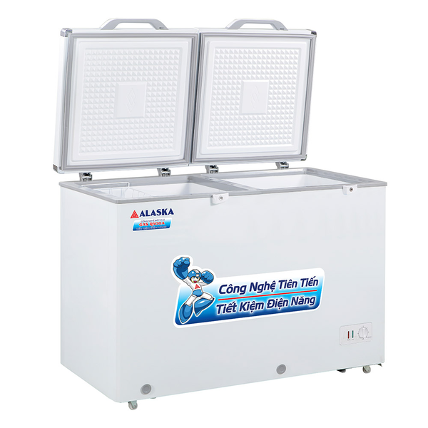 tủ đông alaska BCD 2 ngăn đông mát 450 lít BCD 4567N