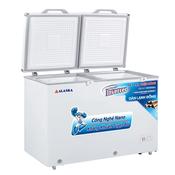 tủ đông alaska 2 cánh dàn đồng FCA 4600CI