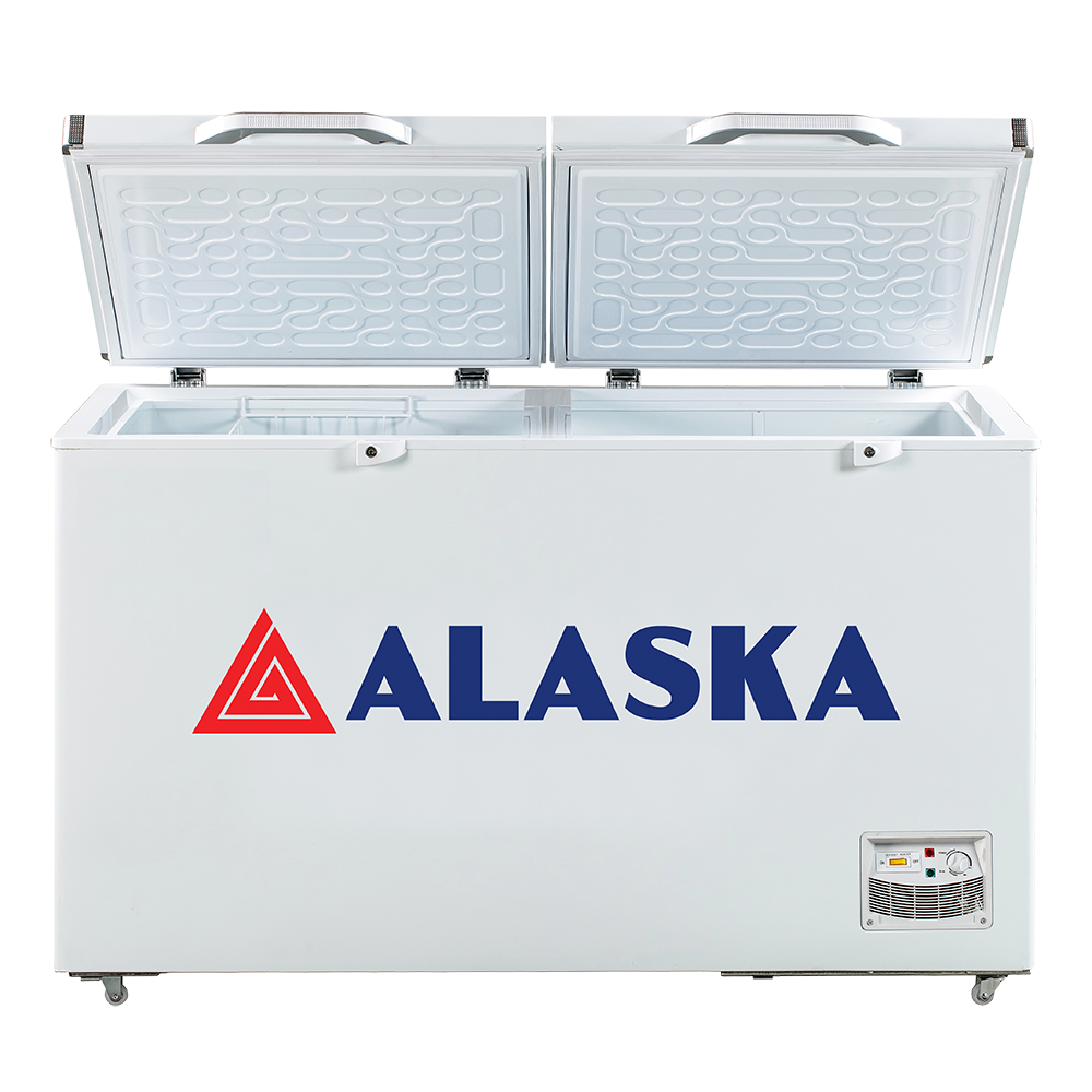Tủ Đông Alaska Inverter HB-550CI (465 Lít) Dàn Đồng 2 Nắp