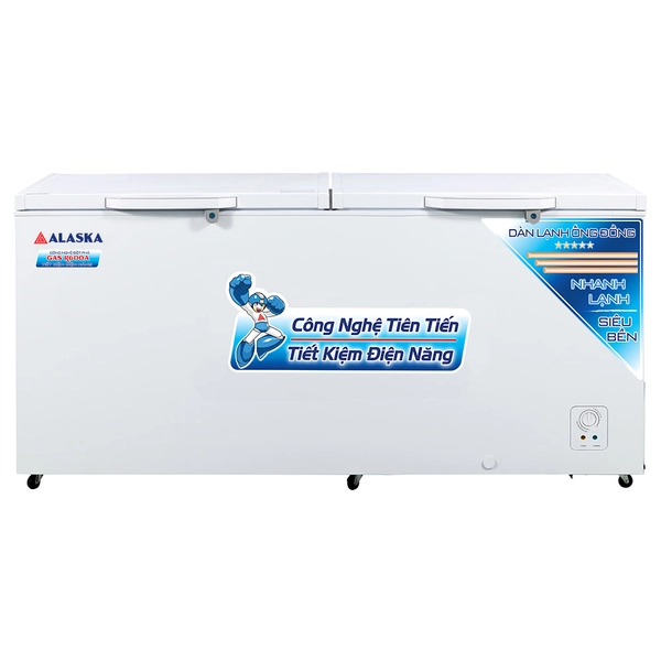 Tủ Đông Alaska HB-890C (740 Lít) Dàn Đồng