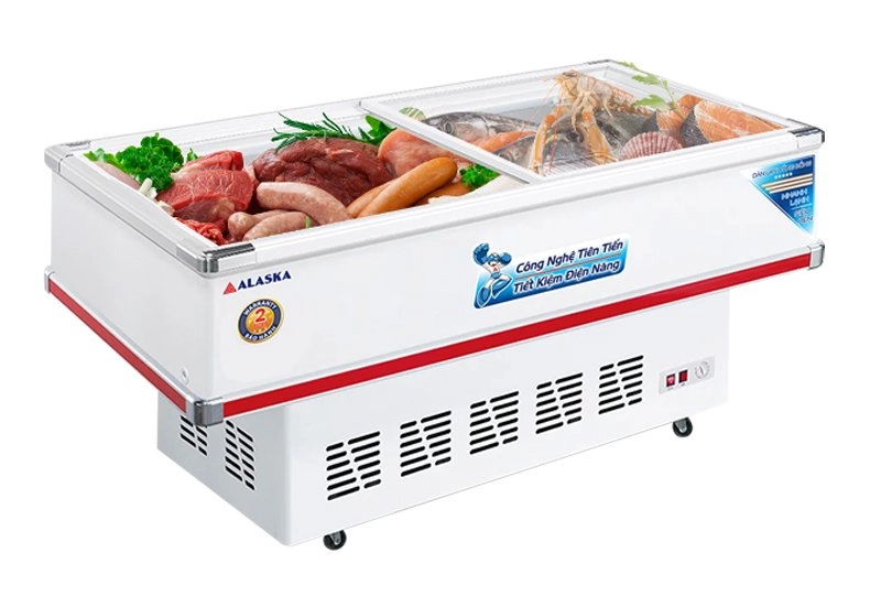 tủ đông nắp kính phẳng SD 4SC