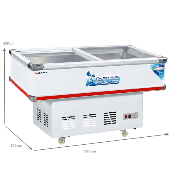kích thước tủ đông alaska SD4SC