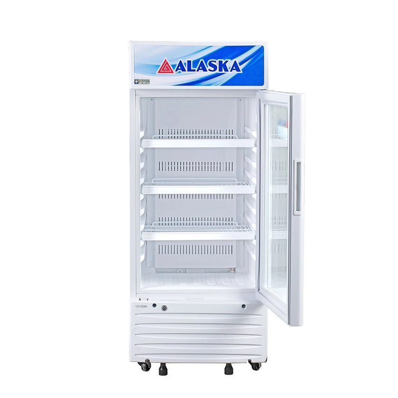 Tủ Mát Alaska 205 Lít LC-233H - 1 Cánh Trưng Bày Tạp Hóa