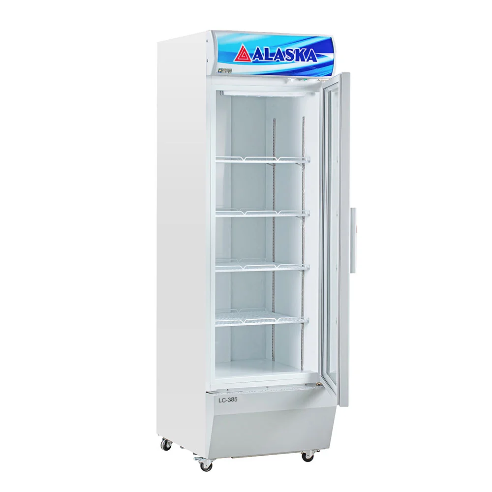 Tủ Mát Alaska 385 Lít LC-385 - Mẫu Mới 2026, Đỉnh Cao Trưng Bày 1 Cánh