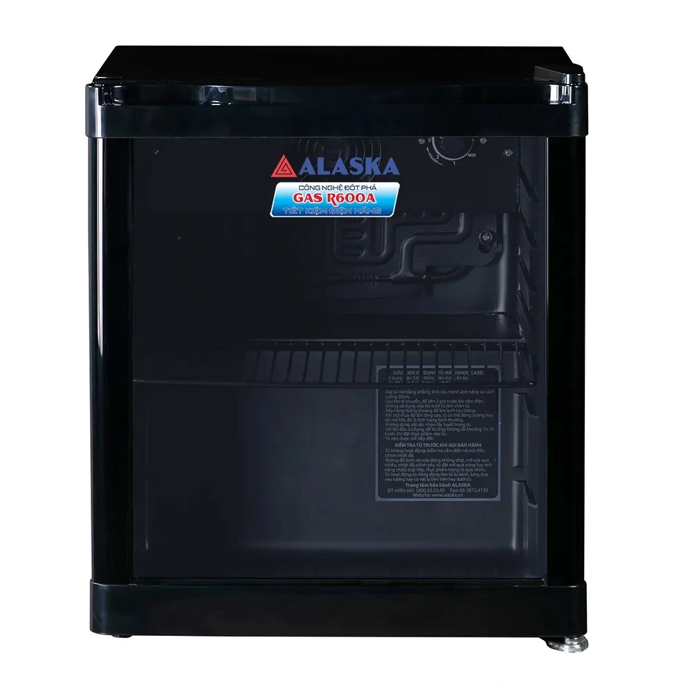 Tủ Mát Mini Alaska LC-50D (50 Lít) - Màu Đen Sang Trọng