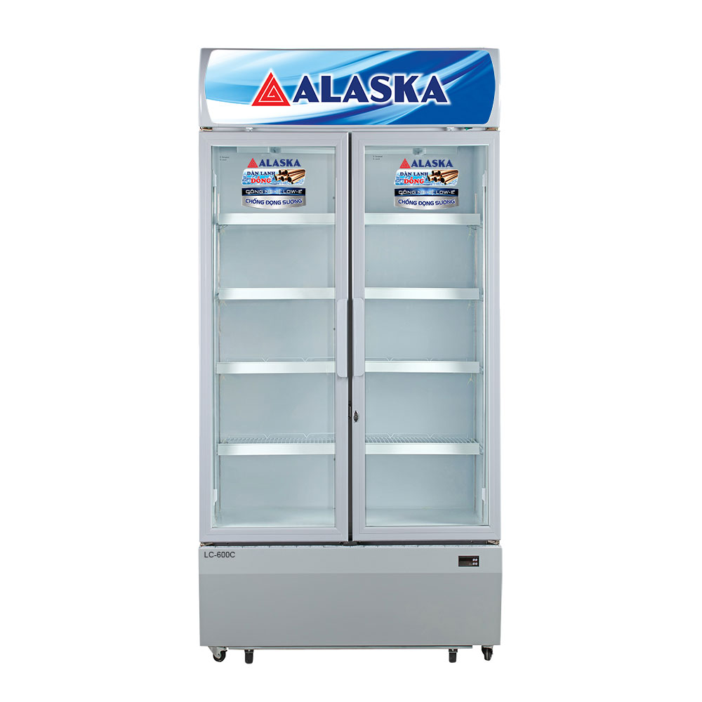 Tủ Mát Alaska LC-600C (600 Lít) - 2 Cánh Dàn Đồng