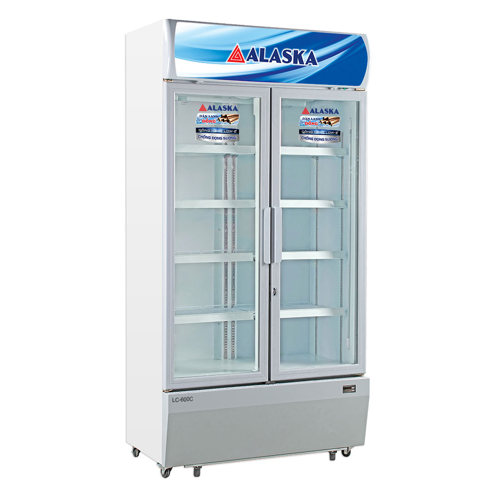Tủ Mát Alaska LC-600C (600 Lít) - 2 Cánh Dàn Đồng