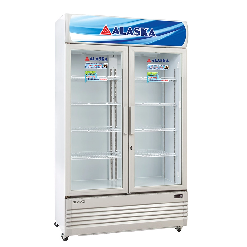 Tủ Mát Alaska Inverter 1000 Lít LCI-1000C - Dàn Đồng, Cỡ Đại 2 Cánh