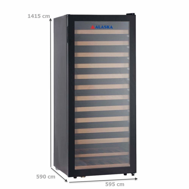 kích thước tủ rượu vang alaska JC 100
