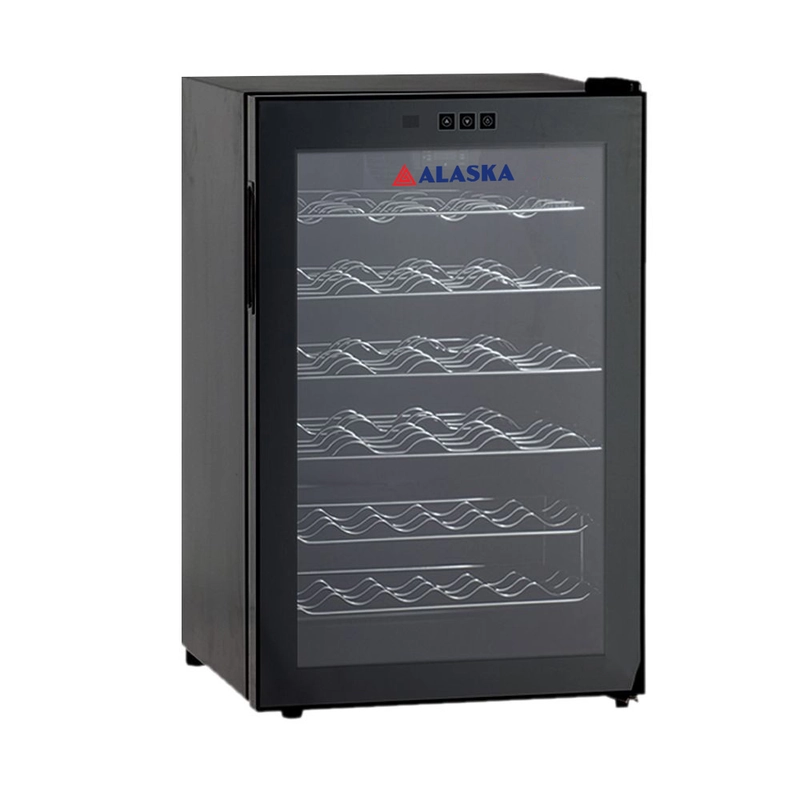 tủ  bảo quản rượu vang 28 chai alaska JC 28S